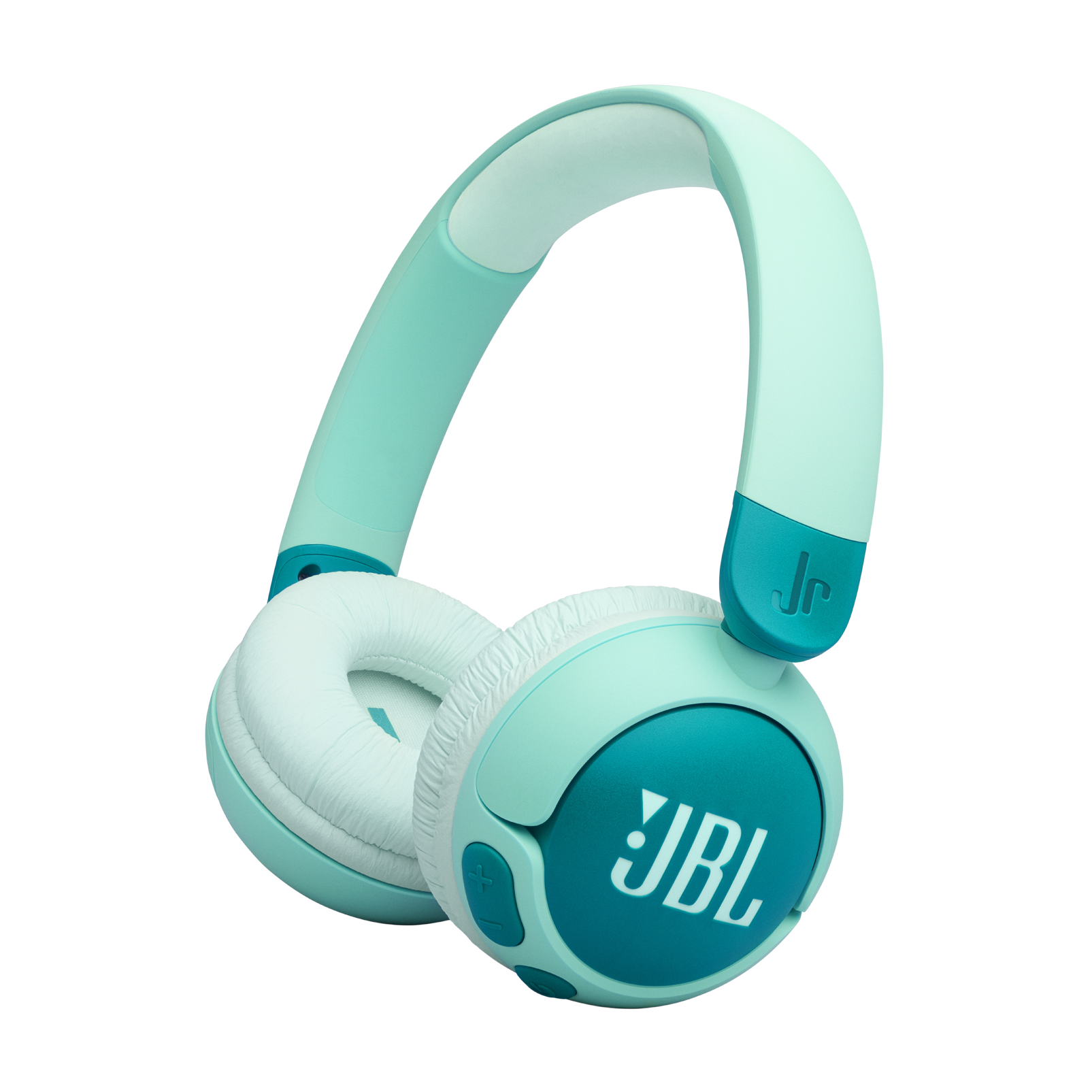 JBL Junior 320BT - Green - Wireless on-ear kids headphones - Hero